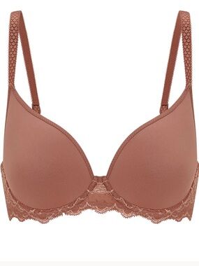 Caresse 3D Plunge - Coco Brown